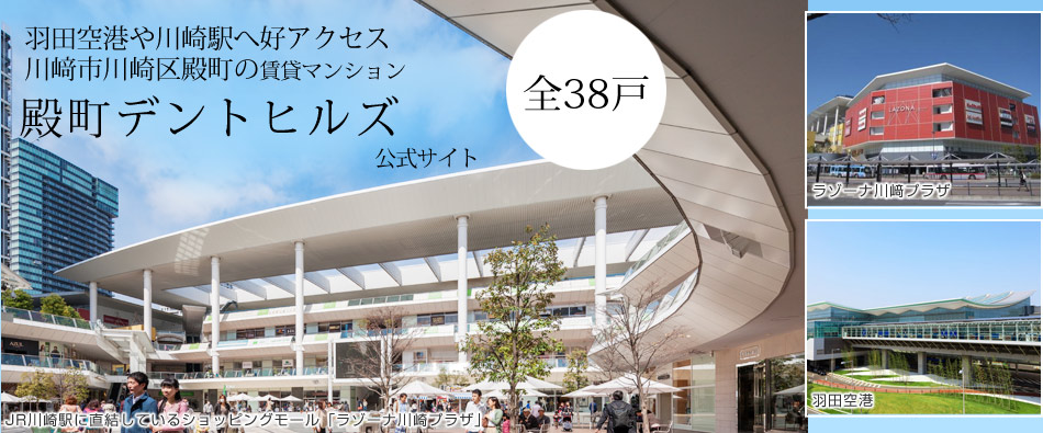 公式｜川崎区殿町の賃貸マンション 殿町デントヒルズ 